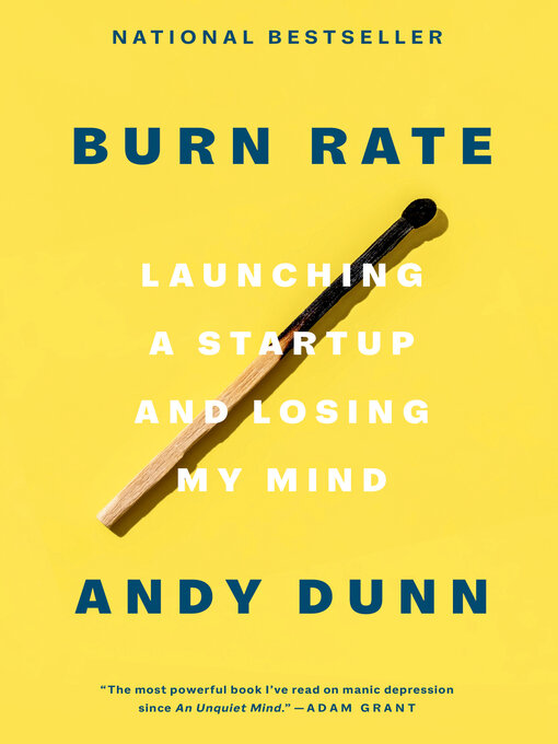 Title details for Burn Rate by Andy Dunn - Available